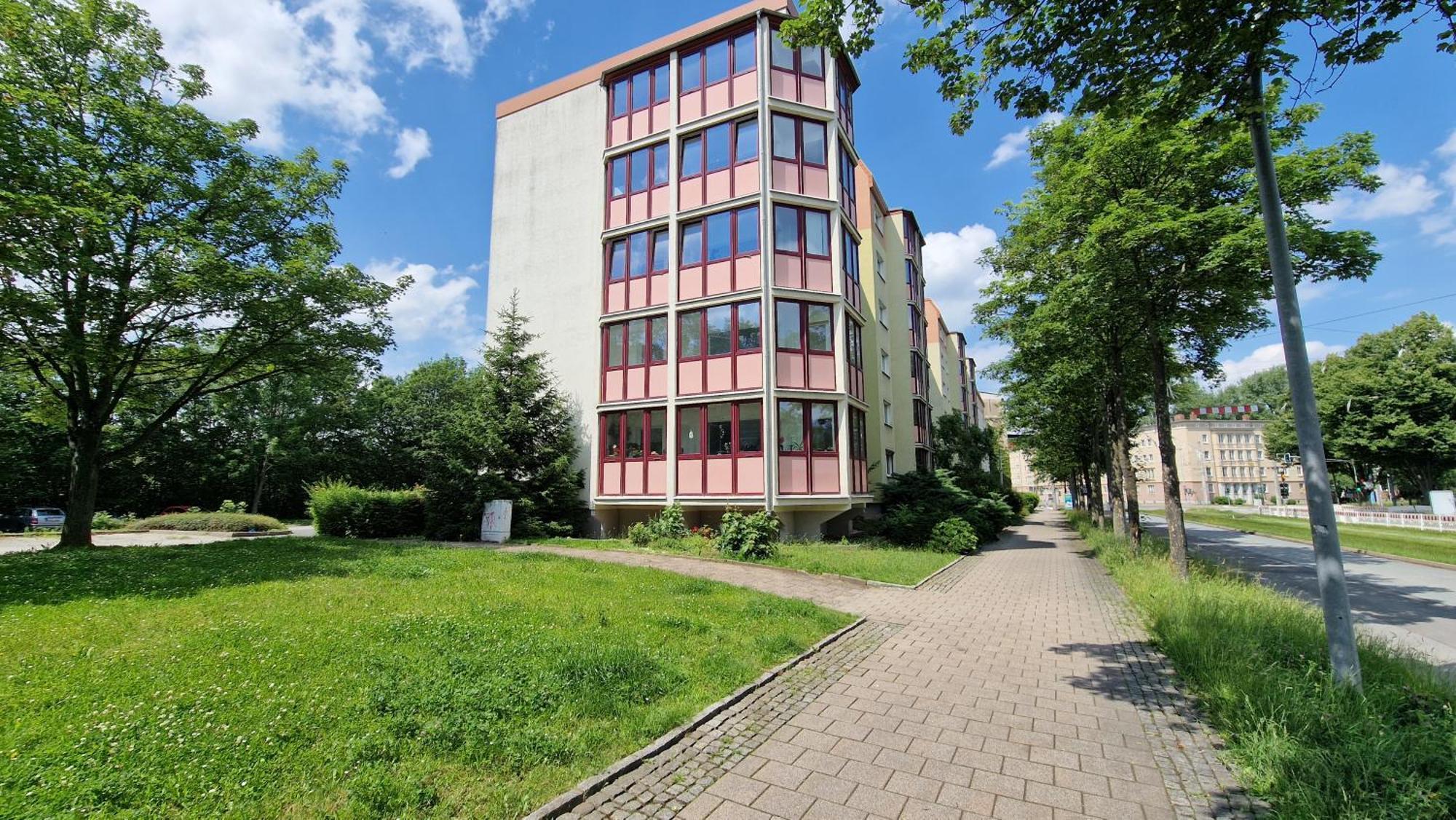 Zentrum Apartment - Oled Tv - Ps4 - Balkon - Parking Chemnitz Bagian luar foto